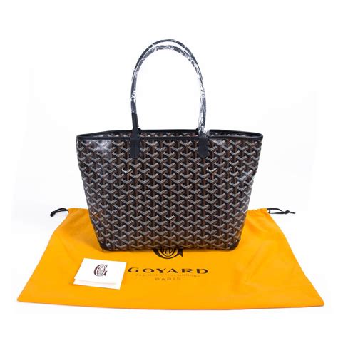 goyard white pm tote|goyard artois pm bag price.